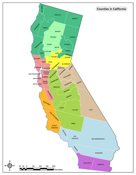 File:California County Map (labeled And Wikimedia Commons, 44% OFF