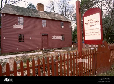 Noah Webster House West Hartford Connecticut Historical Museum