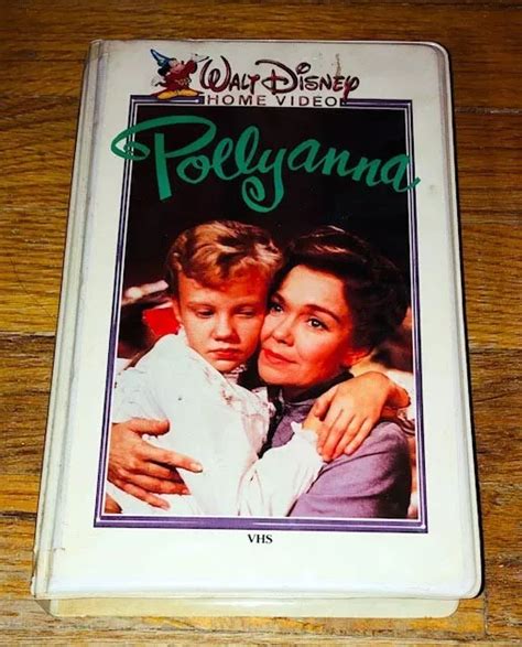 Pollyanna Walt Disney Home Video Vhs Tape Clamshell Vintage