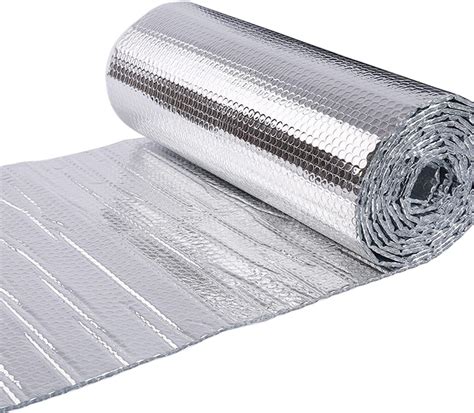 Reflective Bubble Foil Insulation Radiant Barrier 4ft X 125ft Fire