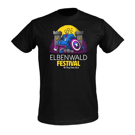 Elbenwald Festival The Party Strikes Back T Shirt Schwarz Elbenwald