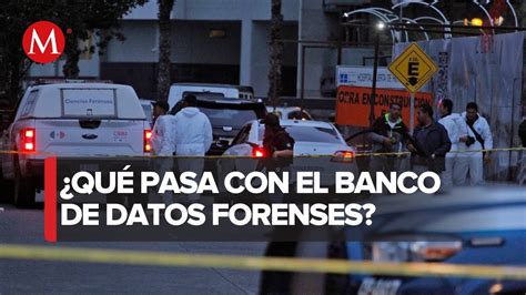 ¿está Funcionando El Banco Nacional De Datos Forenses Youtube