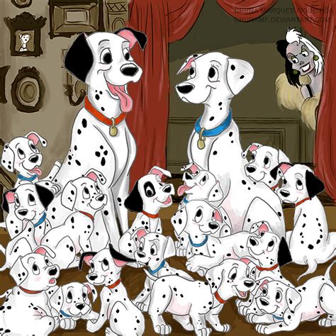 101 Dalmations 101 Dalmatians Fan Art 32405153 Fanpop