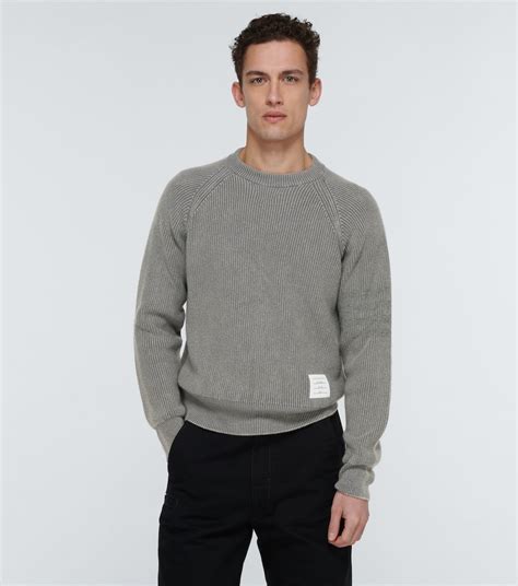 Thom Browne Cashmere Crewneck Sweater Mytheresa