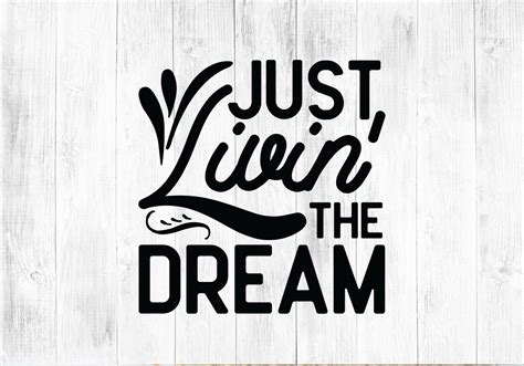 Just Livin The Dream Graphic By Bundle Store · Creative Fabrica