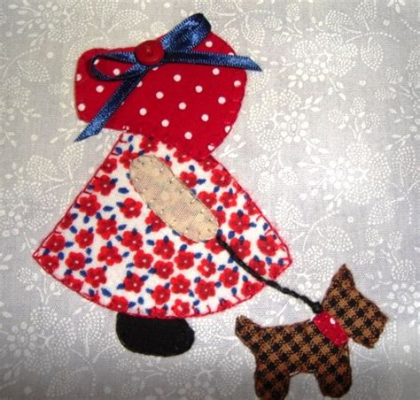 Sonhos De Algod O Patchwork Sunbonnet Sue