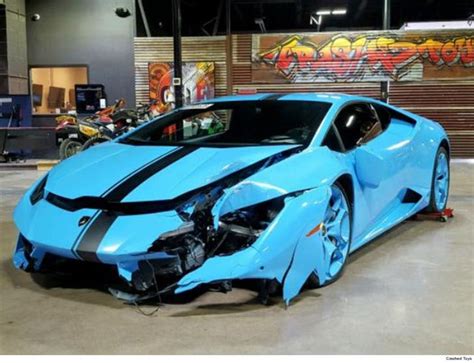 Terrance Williams' Wrecked Lambo Hits Auction Block, Still Wrecked