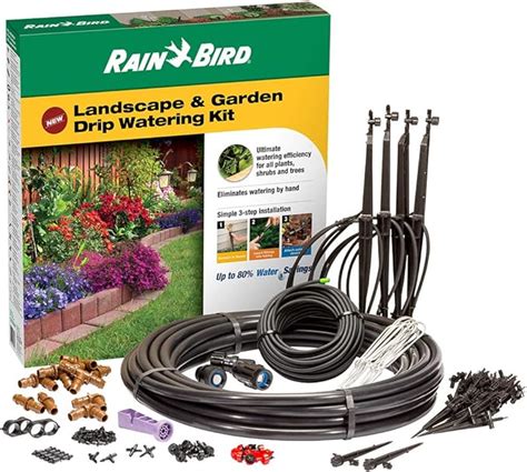 Rain Bird LNDDRIPKIT Tropfbewässerung Landschafts und Garten