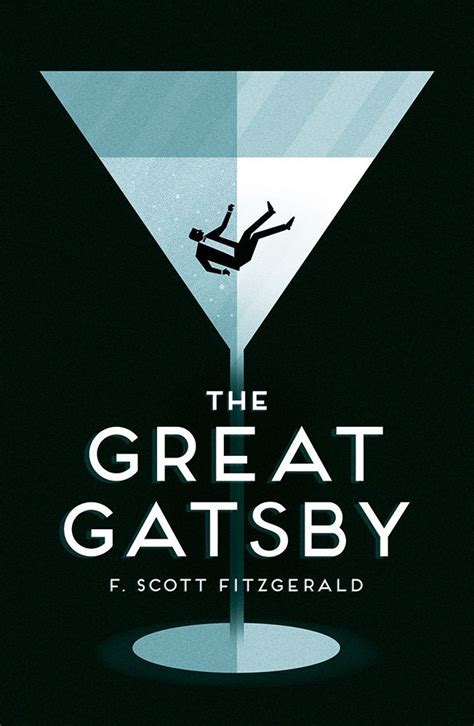 The Great Gatsby F Scott Fitzgerald Bloc Illustration Book Cover