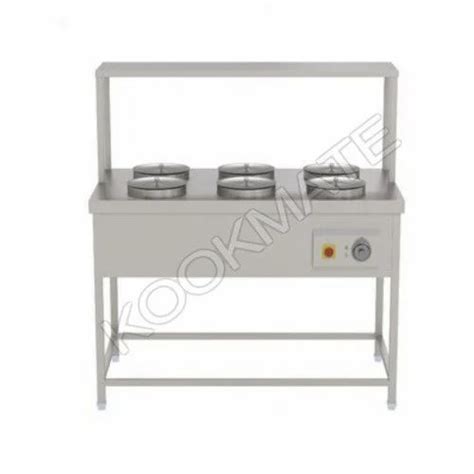 Kookmate Silver Ss Hot Case Bain Marie For Food Warmer At Rs 16000 In