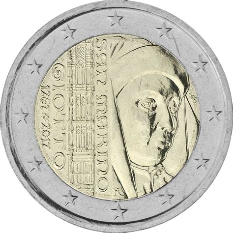 Euro Gedenkm Nze San Marino St Giotto Im Blister