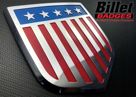 RAM STYLE SHIELD GALLERY Billet Badges