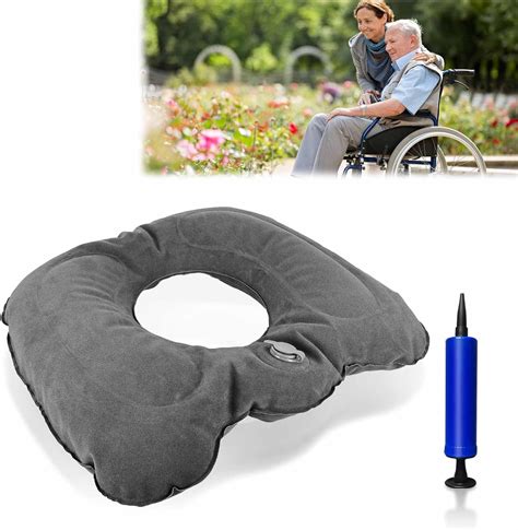 Vegena Inflatable Donut Cushion Seat Seat Cushion For Coccyx Portable