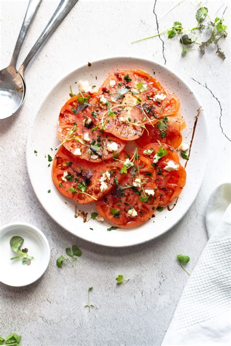 Simple Summer Tomato Salad Better With Cake