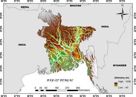 Geological Map Of Bangladesh