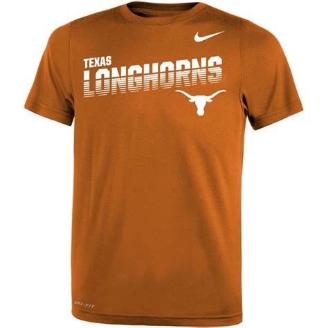 Nike Youth Texas Longhorns Burnt Orange Legend Football Sideline T