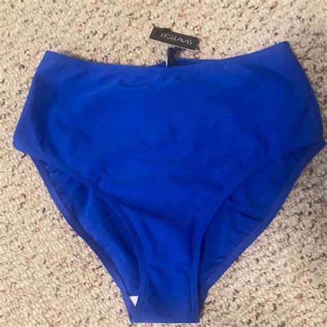 Fig Leaves Swim Fig Leaves Rene High Waist High Leg Brief Bikini Bottoms Poshmark