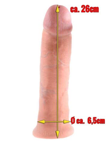 Dildo King Cock Inch X Cm Natur Diskret Kaufen Spexter