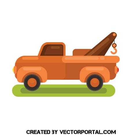 Pickup Truck Cartoon Clipart Of People