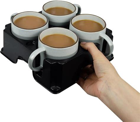 Muggi Cup Holder Reusable Non Spill Drink Holder Portable Drink