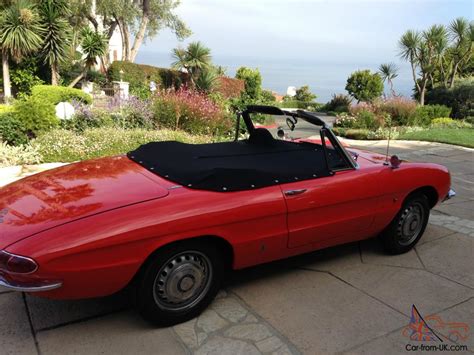 1967 Alfa Romeo Duetto 1600 Boat Tail Spider Convertible Of The