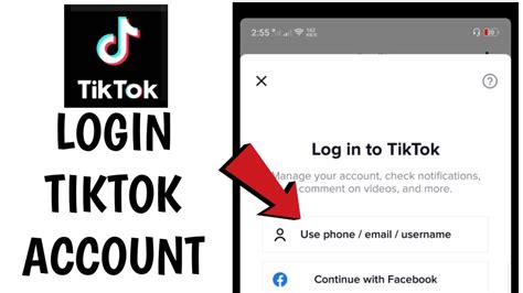 Log In To Tiktok On Laptop