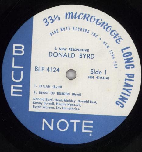 Donald Byrd A New Perspective VG US Vinyl LP Album LP Record 836362