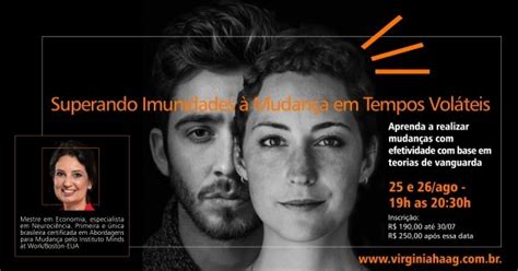 Curso Superando Imunidades à Mudança Em Tempos Voláteis Online Sympla