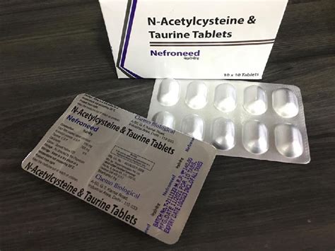 N Acetylcysteine Mg Taurine Mg Tablets At Best Price Inr