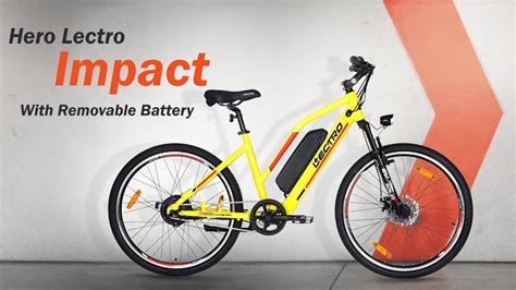 Hero Electric Cycle With Removable Battery Shopping Online