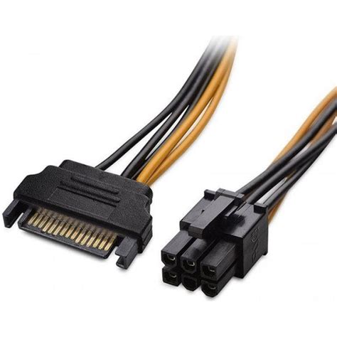 Keepro 30 cm 15 Pin Sata 6 Pin Pci Express Kablo 15 Pin Fiyatı