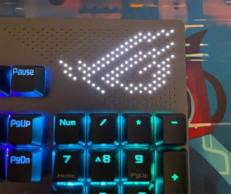 ASUS ROG Strix Flare II Animate Mechanical Keyboard Review Latest In Tech