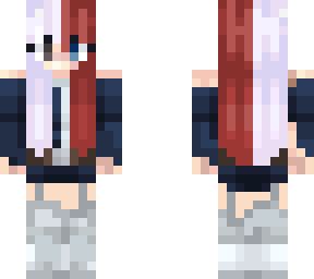 Girl todoroki | Minecraft Skin