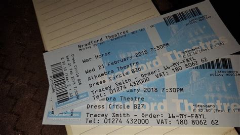 War horse theatre tickets | in Leeds, West Yorkshire | Gumtree