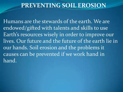 Preventing soil erosion 02 20-12 | PPTX