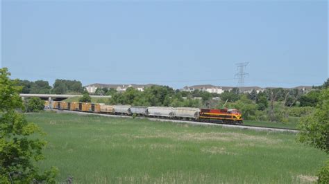 KCS 3912 Leads A Small Manifest Ballast Train YouTube