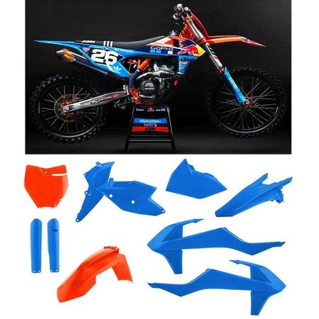 Acerbis Troy Lee Designs Limited Edition Full Plastic Kit For Ktm Mx