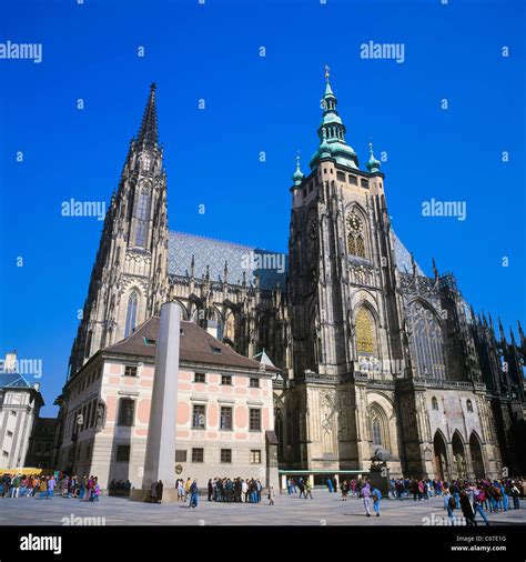 St Vitus Cathedral Prague Czech Republic Stock Photo Alamy