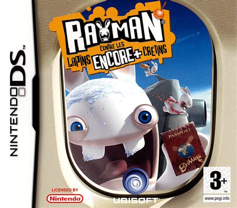 Rayman contre les Lapins encore plus Crétins sur Nintendo DS