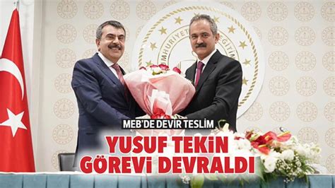 Yusuf Tekin G Revi Devrald Haberler