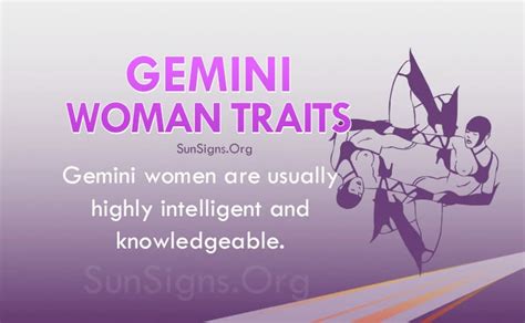 Gemini Woman Personality Traits & Characteristics | Sun Signs