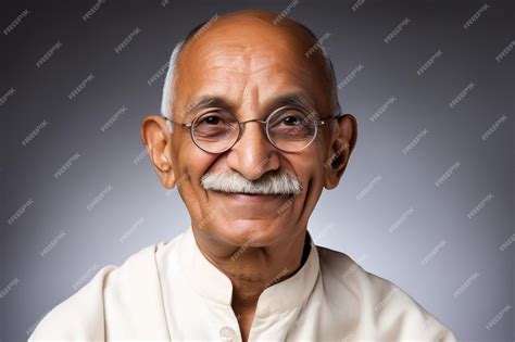 Premium AI Image | Mahatma Gandhi The Father of India's Independence