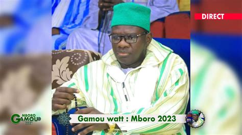 Mboro 2023 Gamou Watt Avec Cheikh Mouhamadou DIOP YouTube