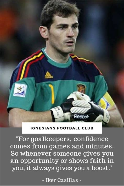 Football: Iker Casillas Inspirational | Motivational Quotes 💯 | Iker ...