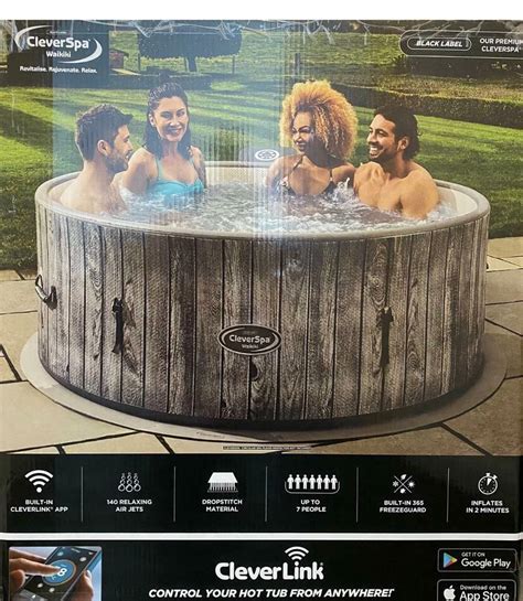 CleverSpa Waikiki HOT TUB PERSON Jets INFLATABLE LIKE LAY Z SPA Helsinki In Patchway