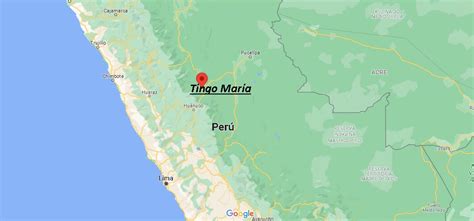 D Nde Est Tingo Mar A Peru Mapa Tingo Mar A D Nde Est La Ciudad