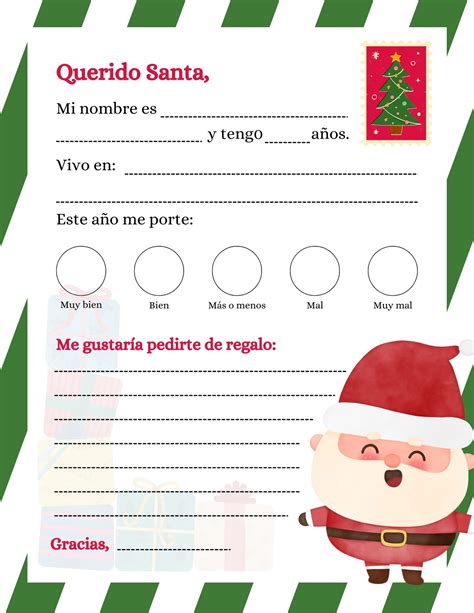 Cartas Para Santa Claus Las Mejores Plantillas Para Imprimir Sexiz Pix