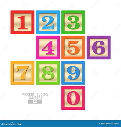 Wooden Blocks - Numbers Royalty Free Stock Photo - Image: 35943005