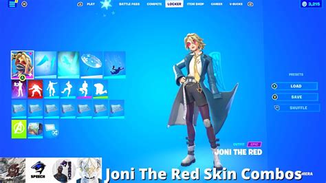 Joni The Red Skin Combos Fortnite Battle Royale YouTube