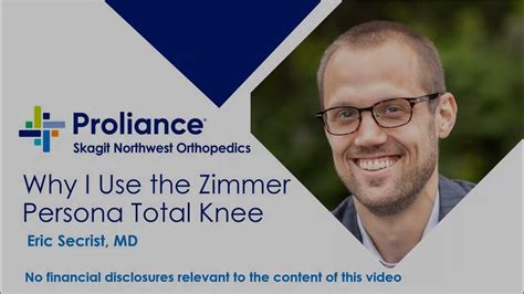 Why I Use The Zimmer Persona Total Knee Replacement Youtube